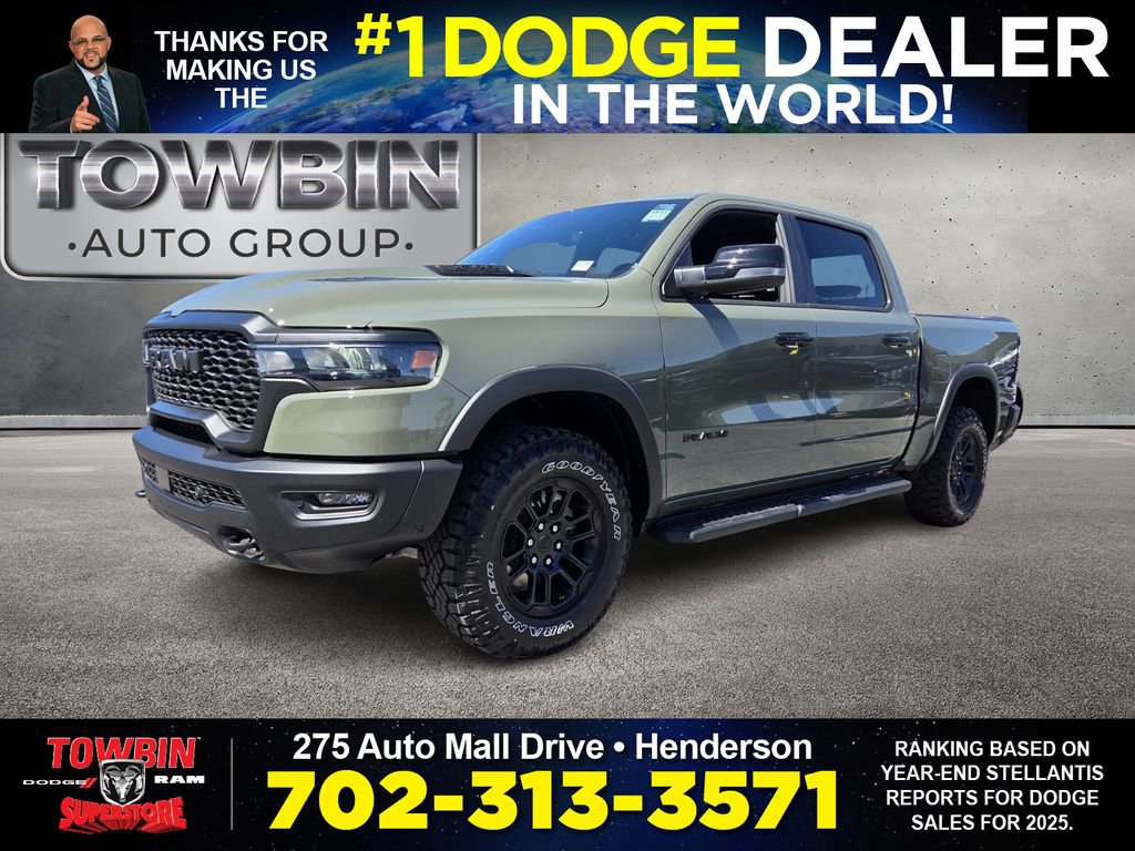 New 2026 RAM 1500 Rebel w/ Advanced Safety Group II