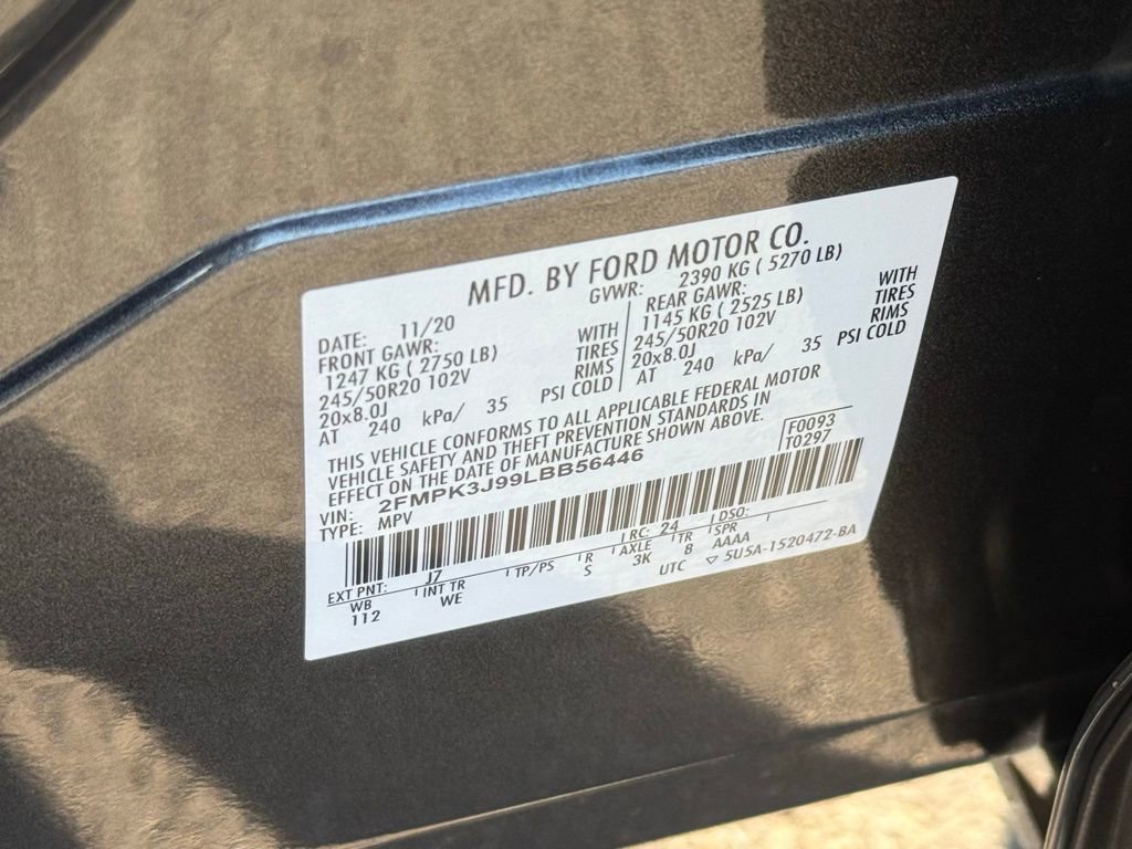 Used 2020 Ford Edge ST-Line FWD image 41