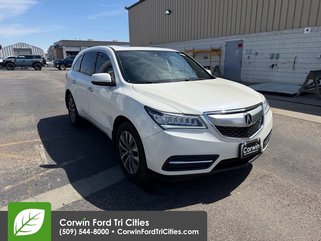 Used 2016 Acura MDX SH-AWD w/ Tech & Entertainment image 1