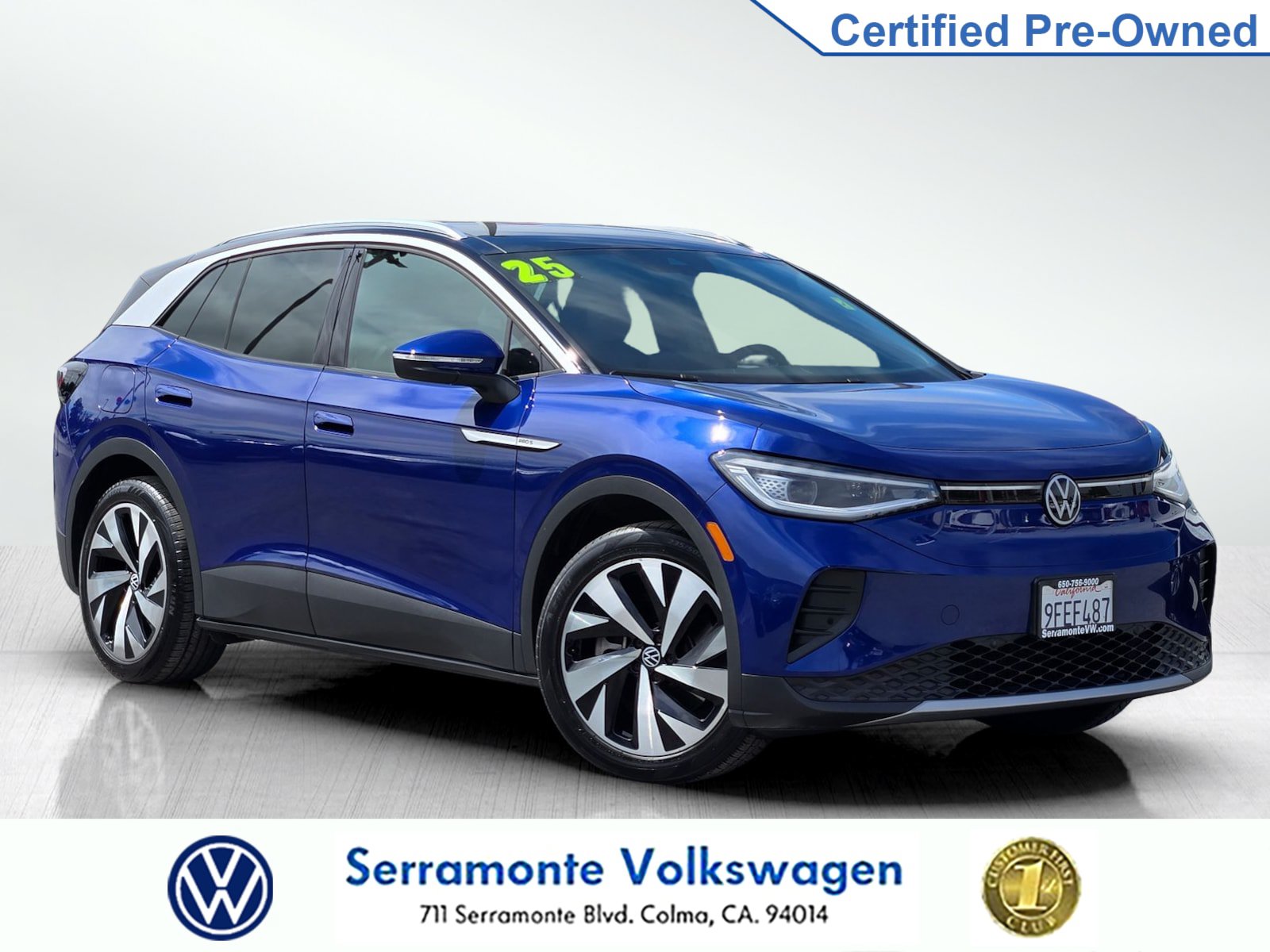 Used 2022 Volkswagen ID.4 Pro S w/ Gradient Package RWD image 1
