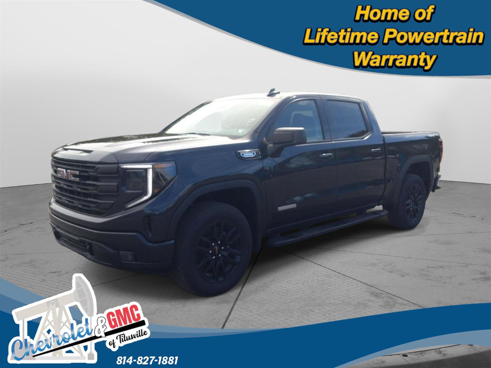 New 2026 GMC Sierra 1500 Elevation w/ LPO, Elevation Black Package image 1