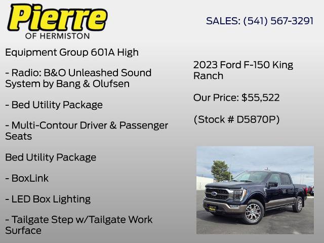Certified 2023 Ford F150 King Ranch w/ FX4 Off-Road Package image 13
