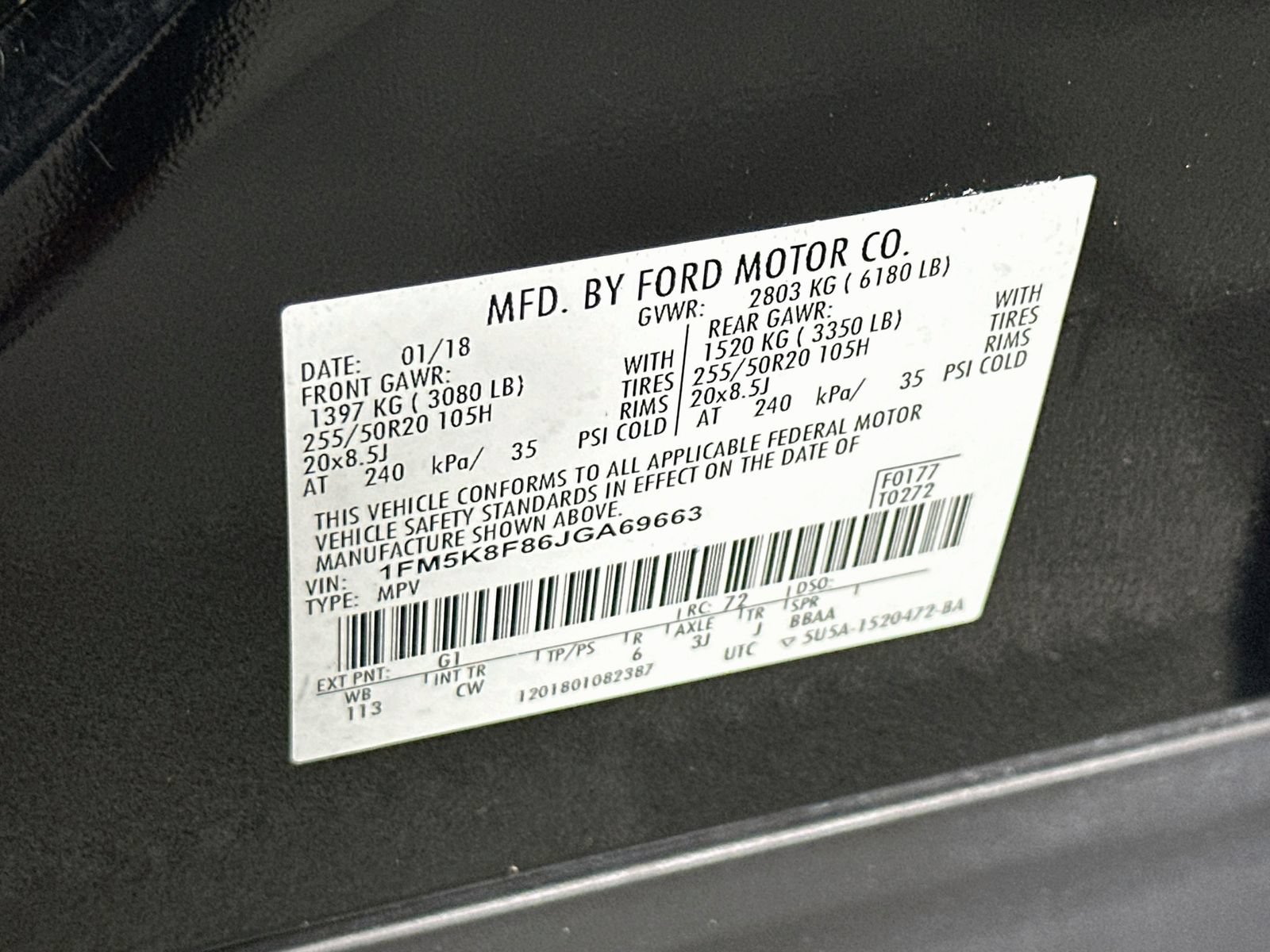 Used 2018 Ford Explorer Limited AWD/4WD image 36