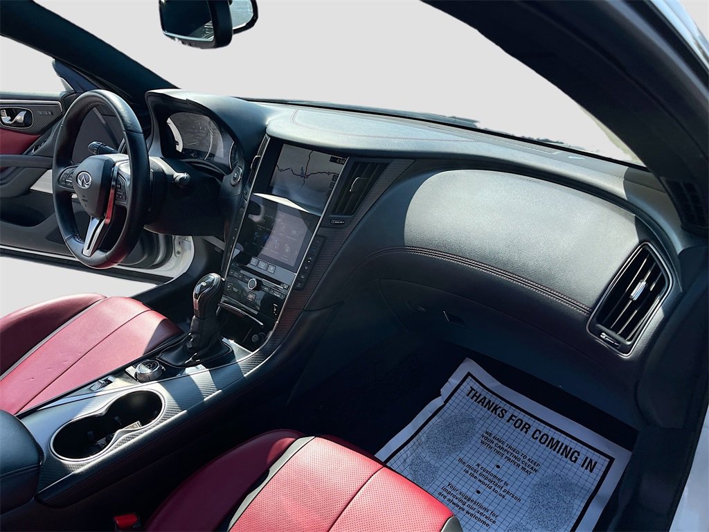 Used 2022 INFINITI Q60 Red Sport 400 w/ Cargo Package image 30