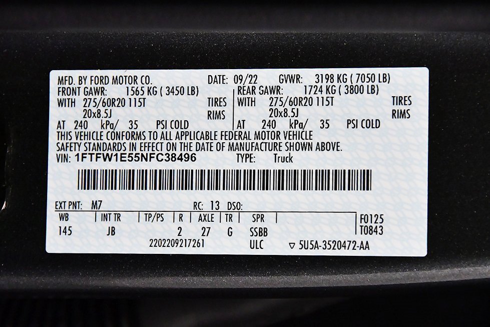 Used 2022 Ford F150 XL w/ STX Appearance Package image 17