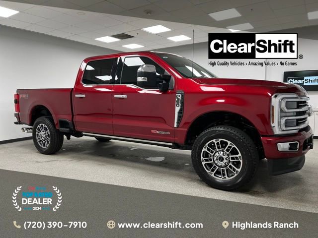 Used 2025 Ford F350 Platinum w/ Platinum Plus Package AWD/4WD video 1