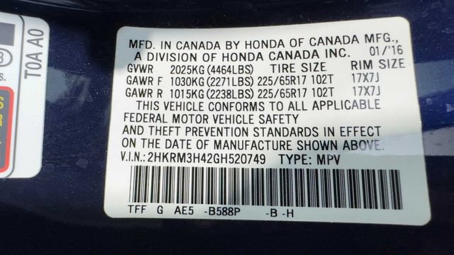 Used 2016 Honda CR-V SE image 34