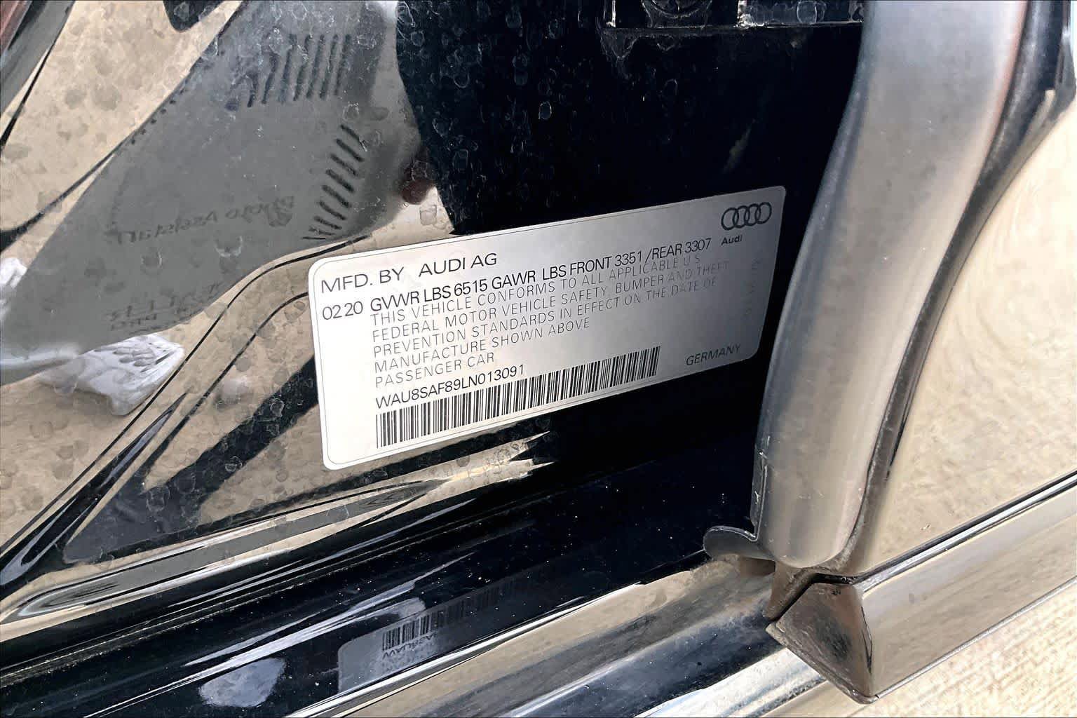 Used 2020 Audi S8 L w/ Full Leather Package image 29