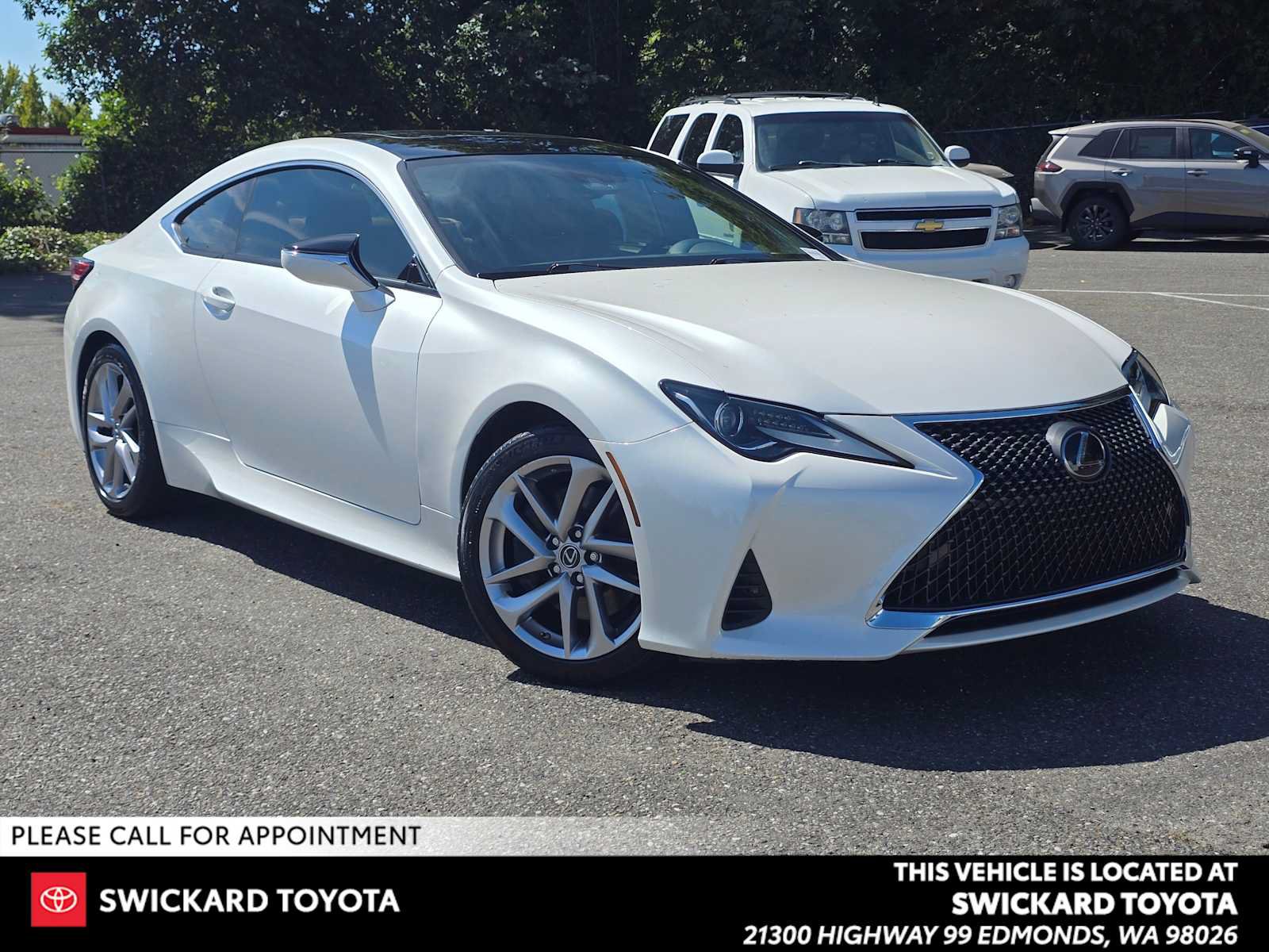 Used 2021 Lexus RC 300 w/ Accessory Package 2
