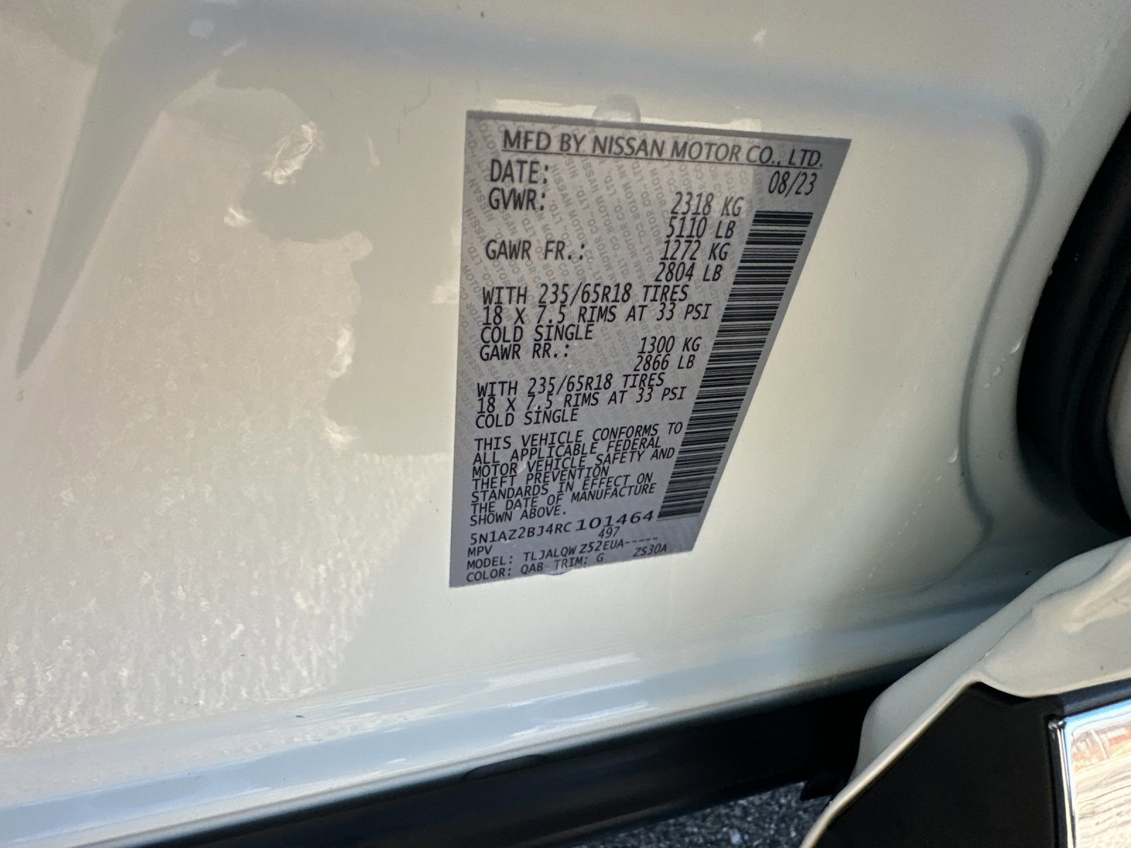 Used 2024 Nissan Murano SV image 28