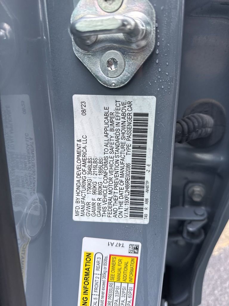 Certified 2024 Honda Civic Sport image 23