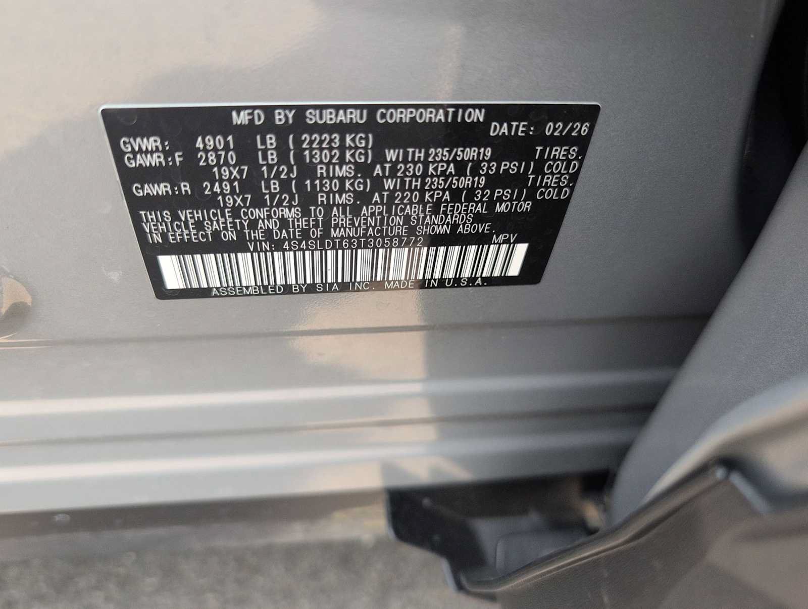 Used 2026 Subaru Forester Touring AWD/4WD image 34