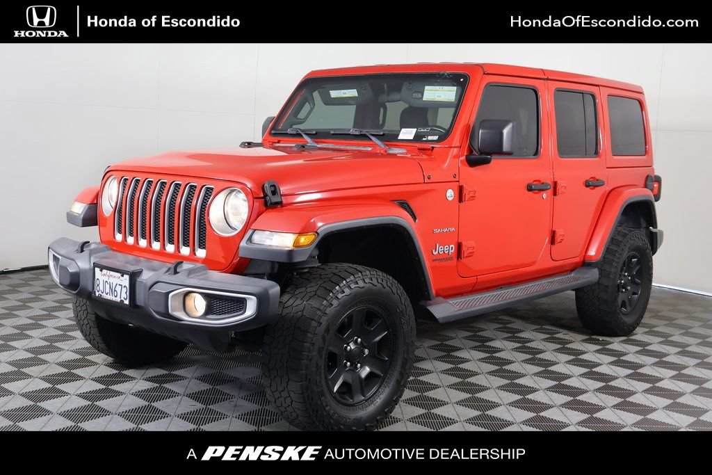Used 2020 Jeep Wrangler Unlimited Sahara