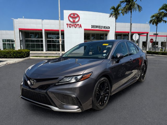 Certified 2022 Toyota Camry XSE w/ Navigation Package FWD image 3