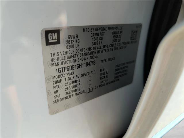 Used 2017 GMC Canyon SLT w/ Driver Alert Package image 24