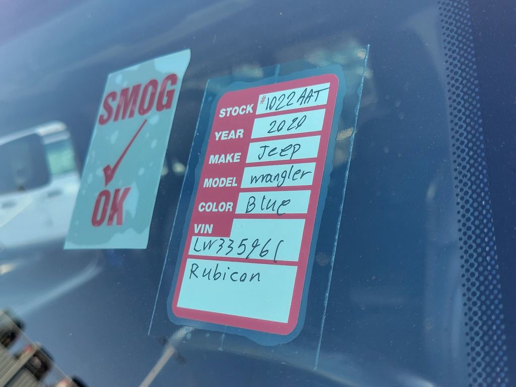 Used 2020 Jeep Wrangler Unlimited Rubicon image 33