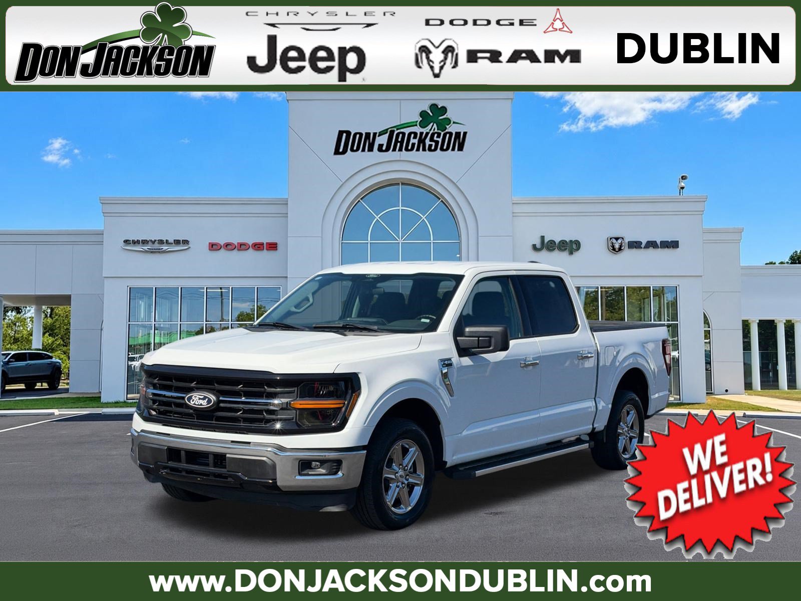 Used 2025 Ford F150 XLT w/ Equipment Group 301A Standard RWD image 1