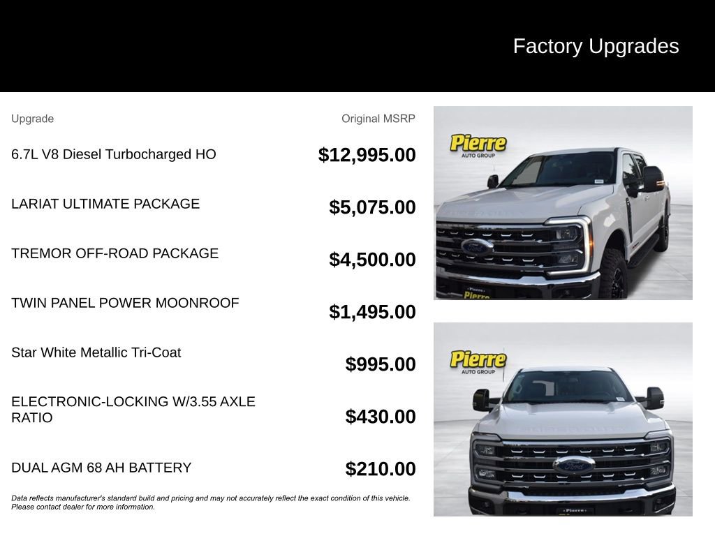 New 2025 Ford F350 Lariat w/ Lariat Ultimate Package image 13