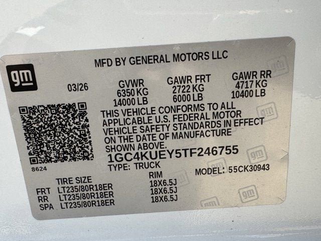 New 2026 Chevrolet Silverado 3500 LTZ image 26