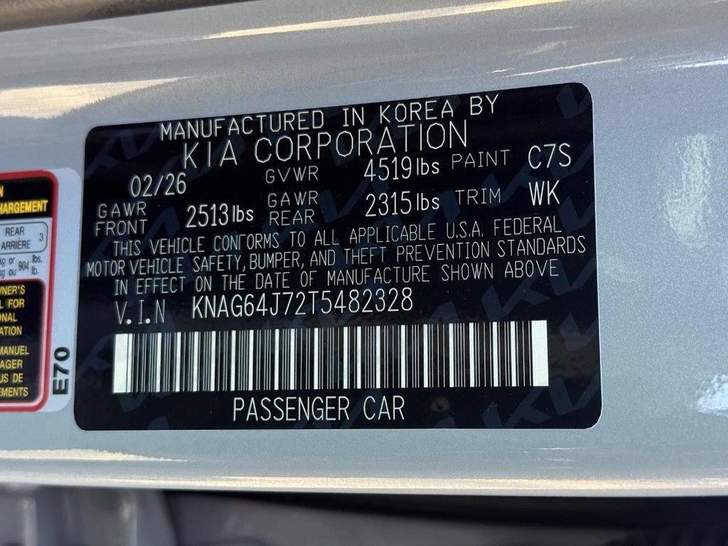 New 2026 Kia K5 GT-Line AWD/4WD image 27
