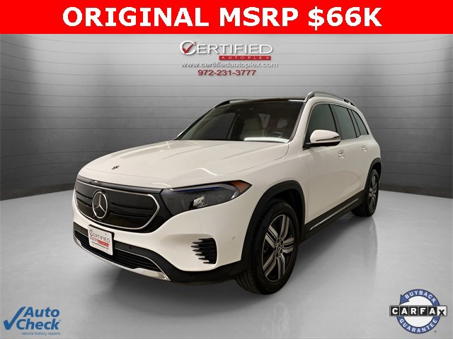Used 2023 Mercedes-Benz EQB 300 4MATIC w/ Pinnacle Package