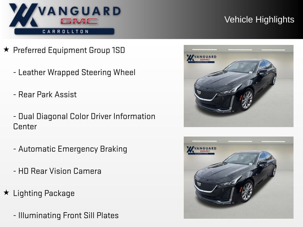 Used 2021 Cadillac CT5 Premium Luxury w/ Lighting Package image 10