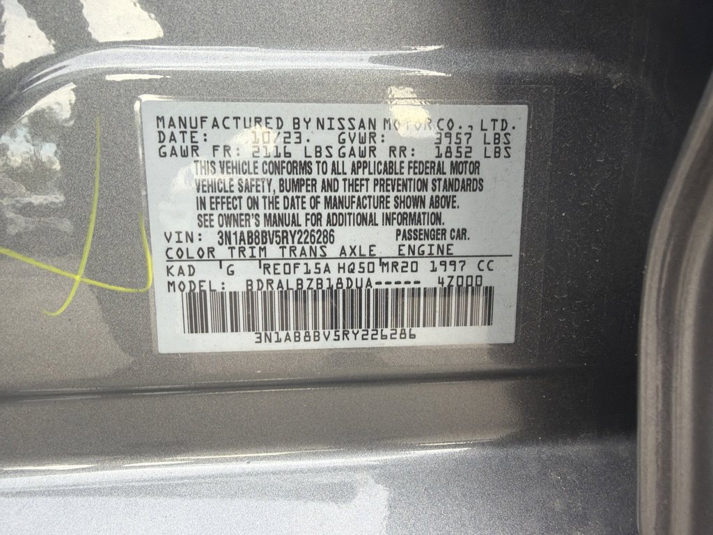 Certified 2024 Nissan Sentra S FWD image 27