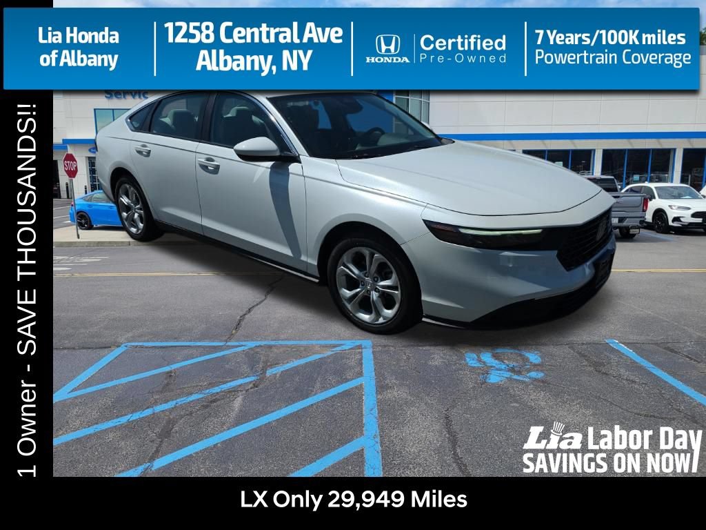 Certified 2023 Honda Accord LX