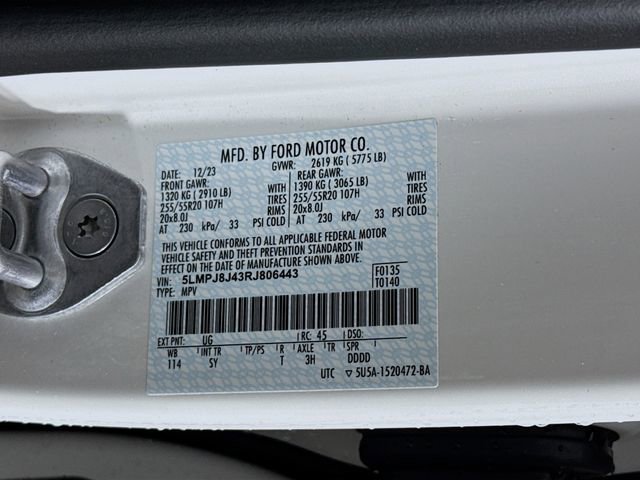 Used 2024 Lincoln Nautilus Premier w/ Equipment Group 102A image 34