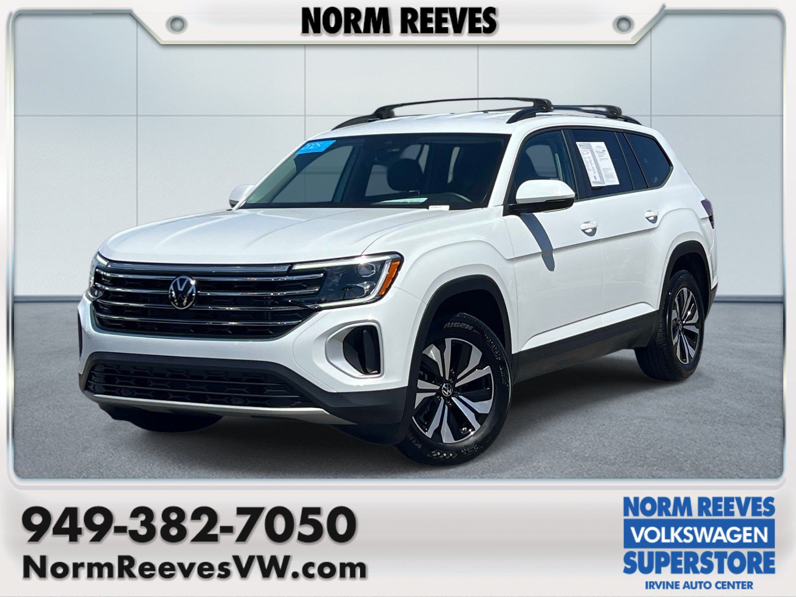 Certified 2025 Volkswagen Atlas SE FWD video 1