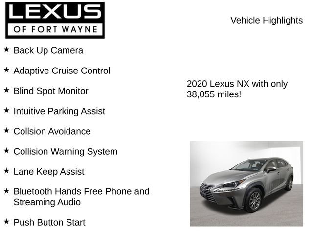 Certified 2020 Lexus NX 300h AWD w/ Comfort Package image 7