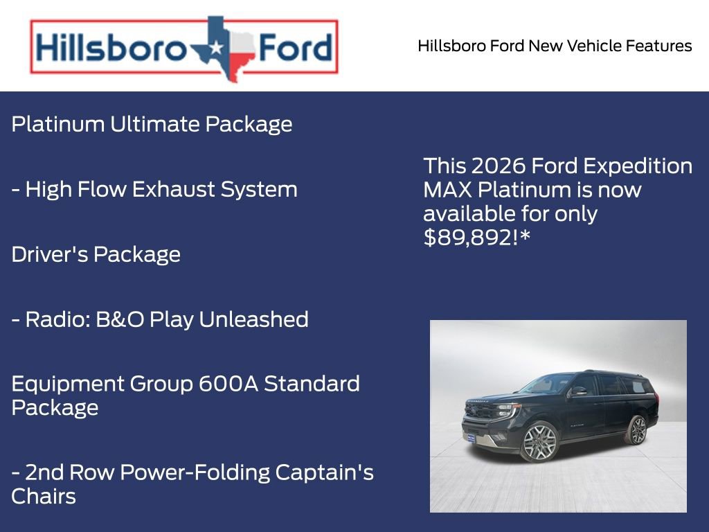 New 2026 Ford Expedition Max Platinum w/ Platinum Ultimate Package AWD/4WD image 19