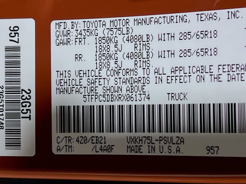 Certified 2024 Toyota Tundra TRD Pro AWD/4WD image 27