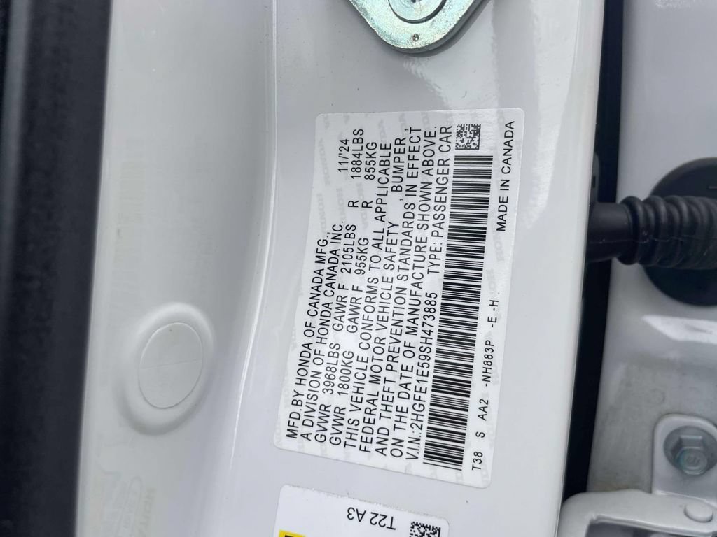 Certified 2025 Honda Civic Si image 19