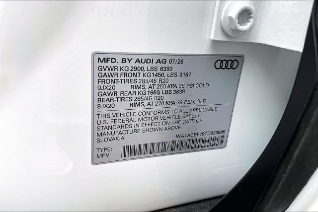 New 2026 Audi Q7 2.0T Premium AWD/4WD image 13