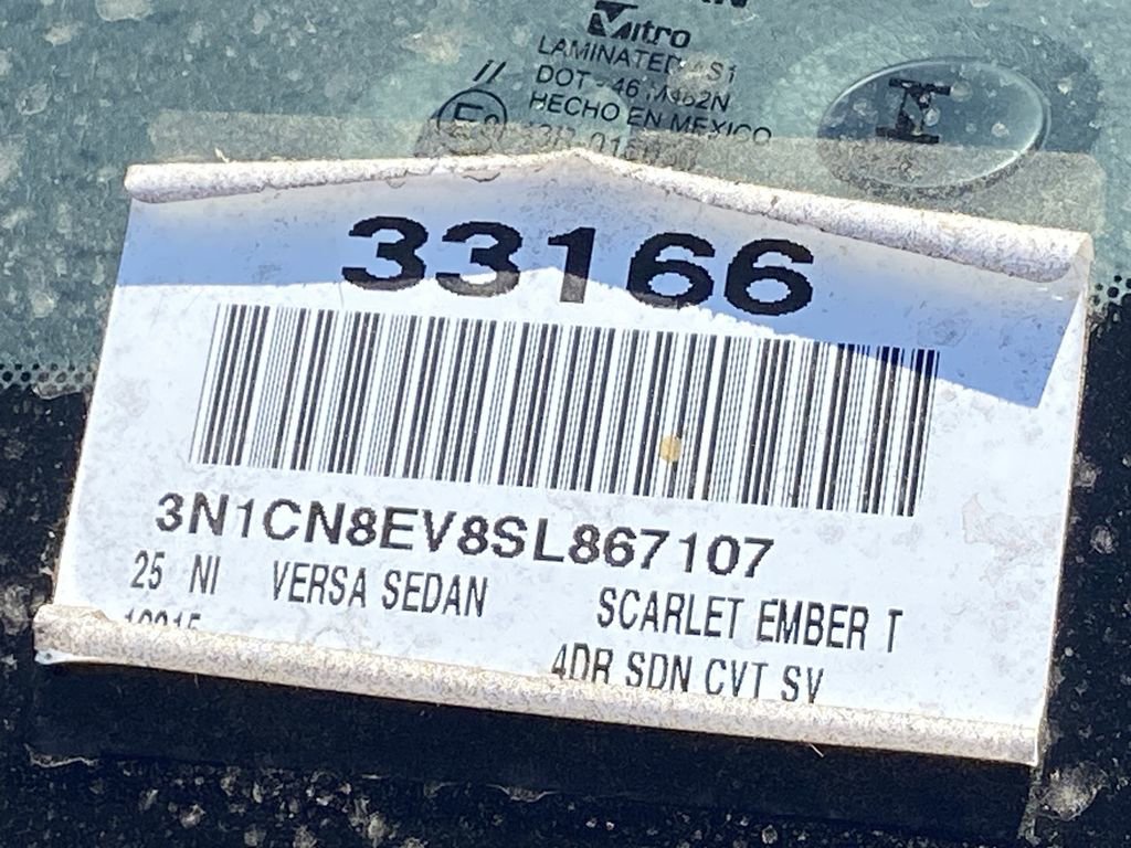 New 2025 Nissan Versa SV w/ Trunk Package image 21