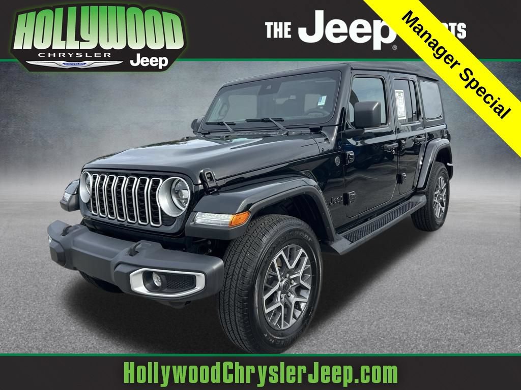 Certified 2025 Jeep Wrangler Unlimited Sahara AWD/4WD image 1