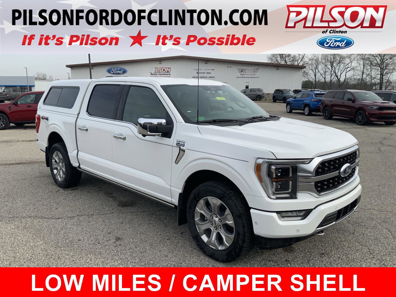 Used 2022 Ford F150 Platinum w/ Equipment Group 701A High image 1