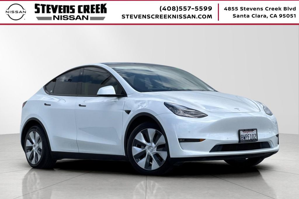 Used 2021 Tesla Model Y Long Range AWD/4WD image 1
