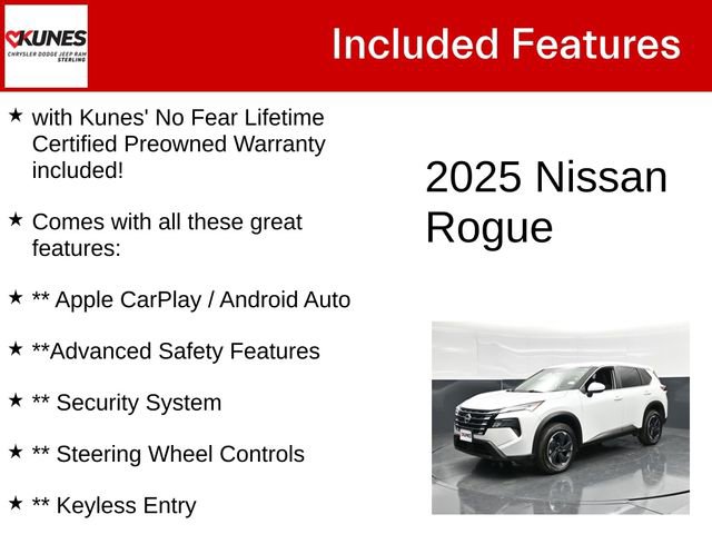 Used 2025 Nissan Rogue SV AWD/4WD image 4