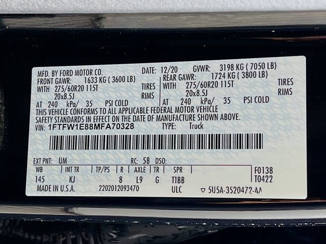 Used 2021 Ford F150 King Ranch w/ Equipment Group 601A High AWD/4WD image 31