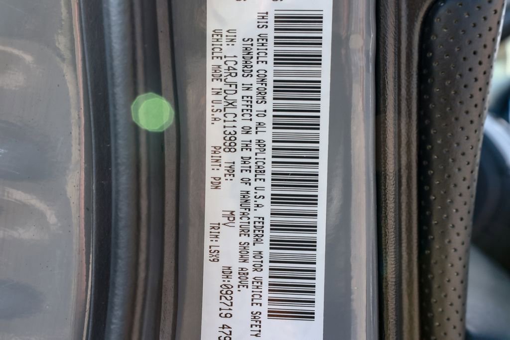 Used 2020 Jeep Grand Cherokee SRT AWD/4WD image 32