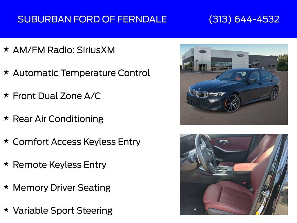 Used 2023 BMW 330i xDrive 330i xDrive w/ M Sport Package image 17