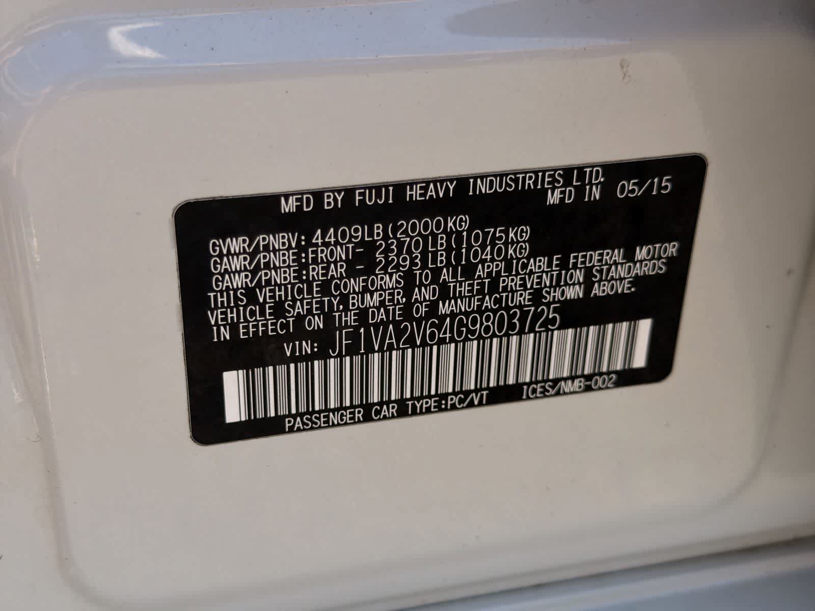 Used 2016 Subaru WRX STI AWD/4WD image 37
