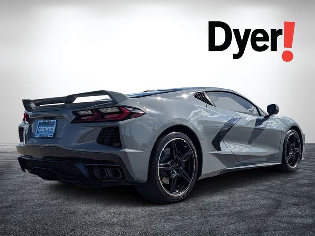 Certified 2024 Chevrolet Corvette Stingray Preferred Cpe w/ Z51 Performance Package RWD image 3
