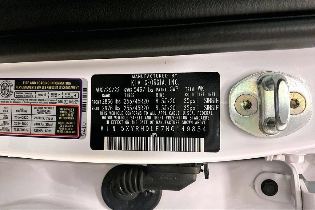 Used 2022 Kia Sorento X-Line EX AWD/4WD image 19