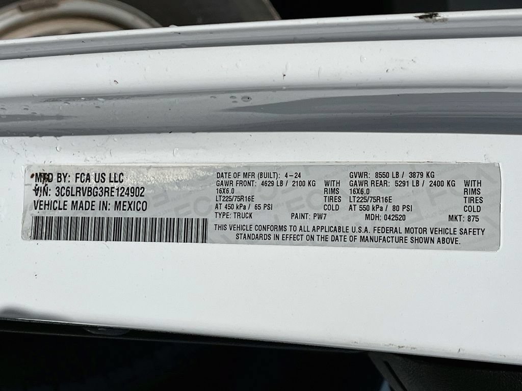 Used 2024 RAM ProMaster 1500 w/ Convenience Group FWD image 27