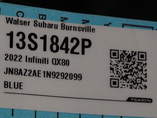 Used 2022 INFINITI QX80 Luxe image 36