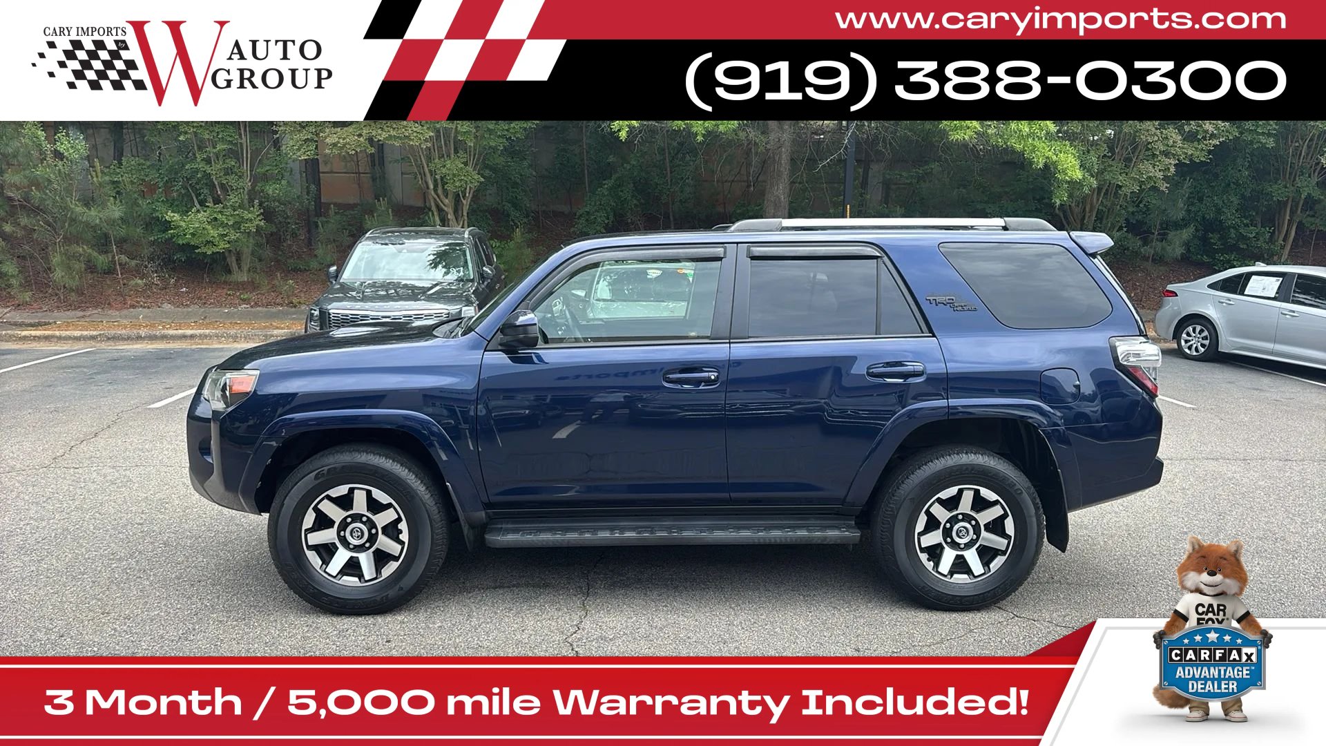 Used 2018 Toyota 4Runner TRD Off-Road AWD/4WD image 8