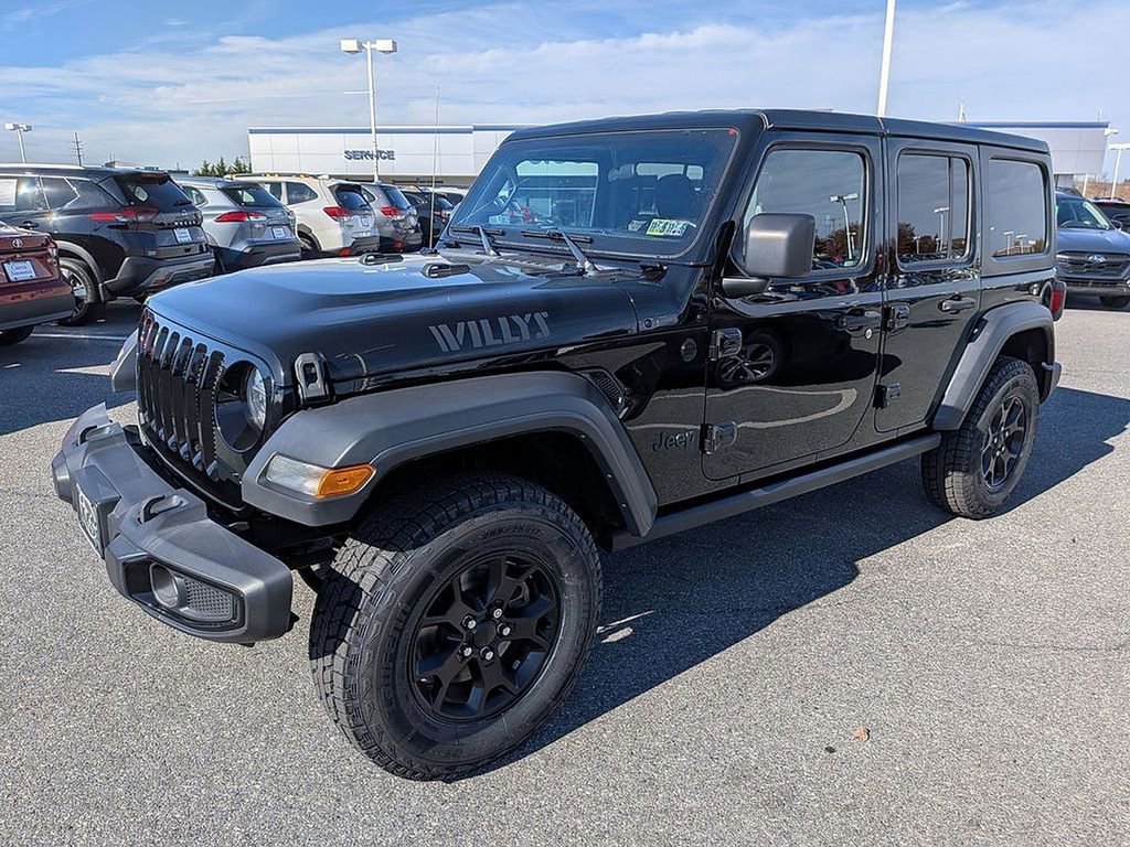 Used 2021 Jeep Wrangler Unlimited Sport image 3